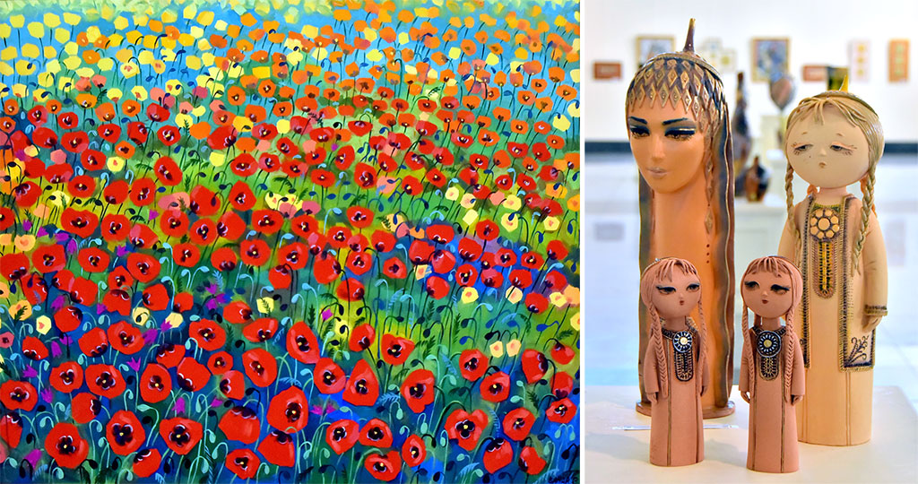 В Академии художеств представлены лучшие произведения женщин-художников 