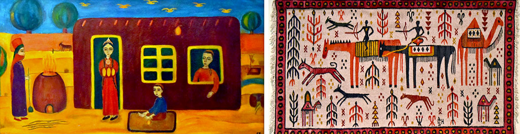 Памяти художника Сульгун Ходжагулыевой: метафора как отражение жизни