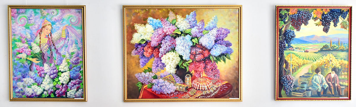 Baýramçylyk sergisindäki suratlarda - bahar şahyranalygynyň waspy