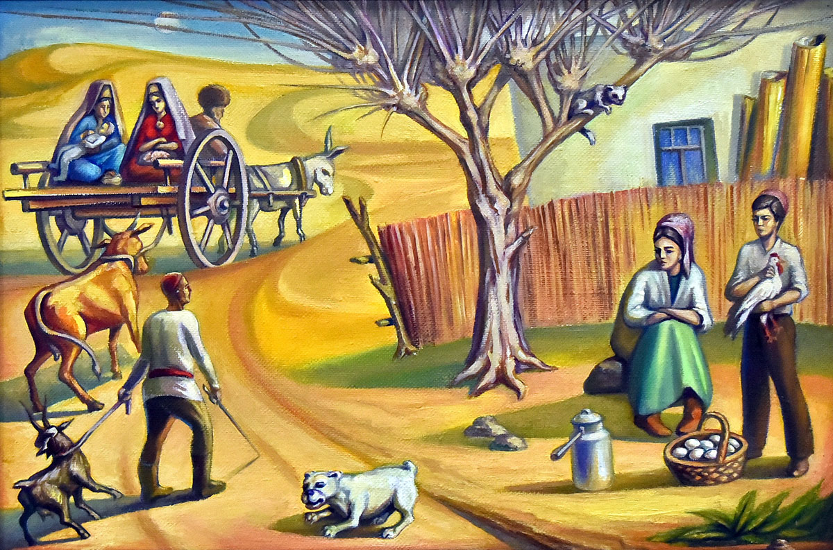 Baýramçylyk sergisindäki suratlarda - bahar şahyranalygynyň waspy