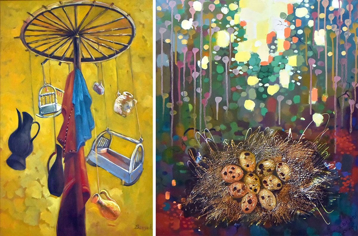 Baýramçylyk sergisindäki suratlarda - bahar şahyranalygynyň waspy