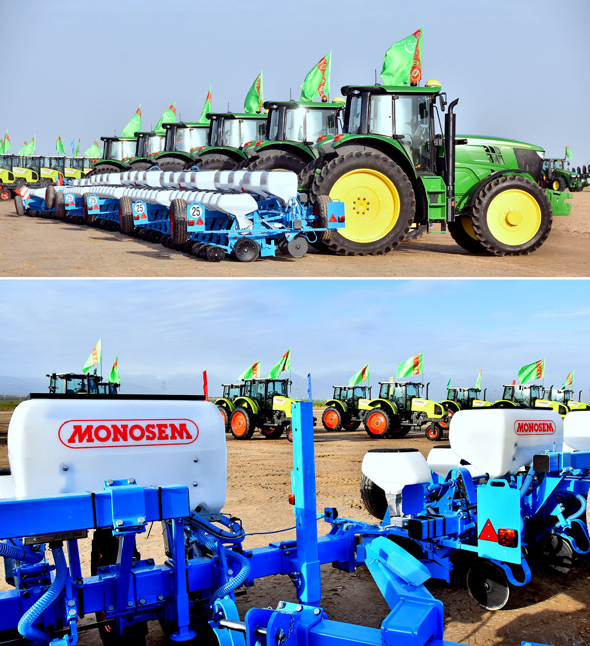 Sowing of cotton starts in Ahal, Balkan, Lebap and Mary Velayats 