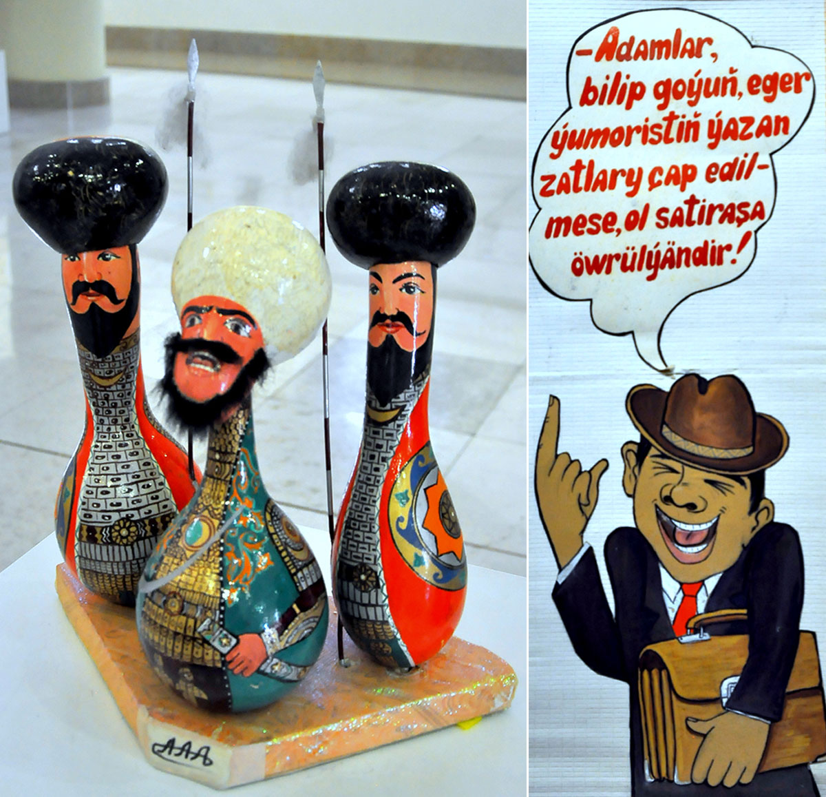 Atajan Aşyrowyň 80 ýaşynyň dolmagy mynasybetli sergi: şatlyk paýlaýan nakgaş