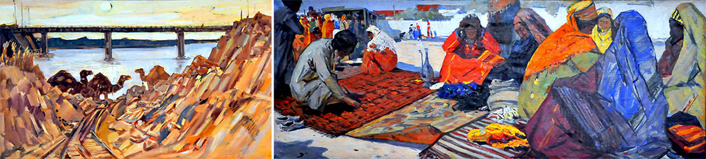 Многогранный талант человека и живописца: выставка памяти Амана Амангельдыева