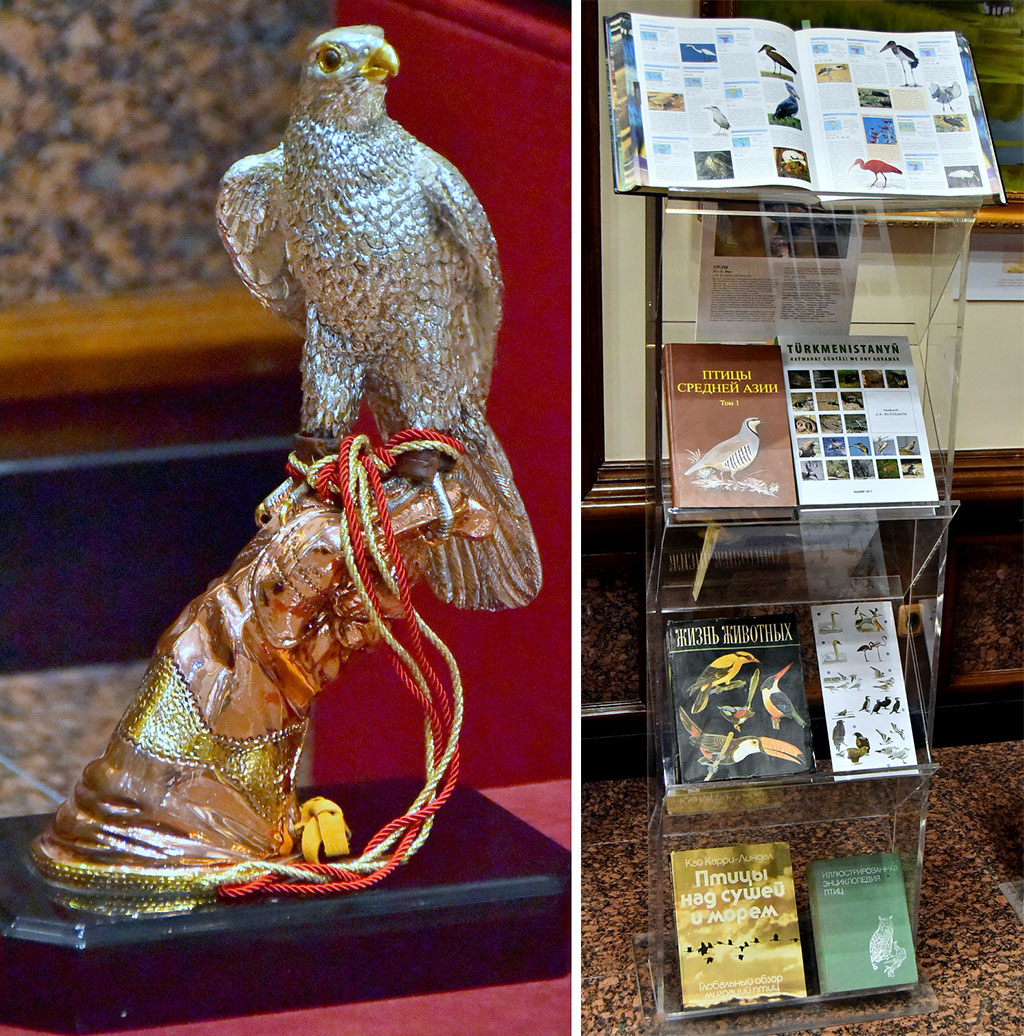 Döwlet muzeýiniň guran sergisi guşlara bagyşlanýar