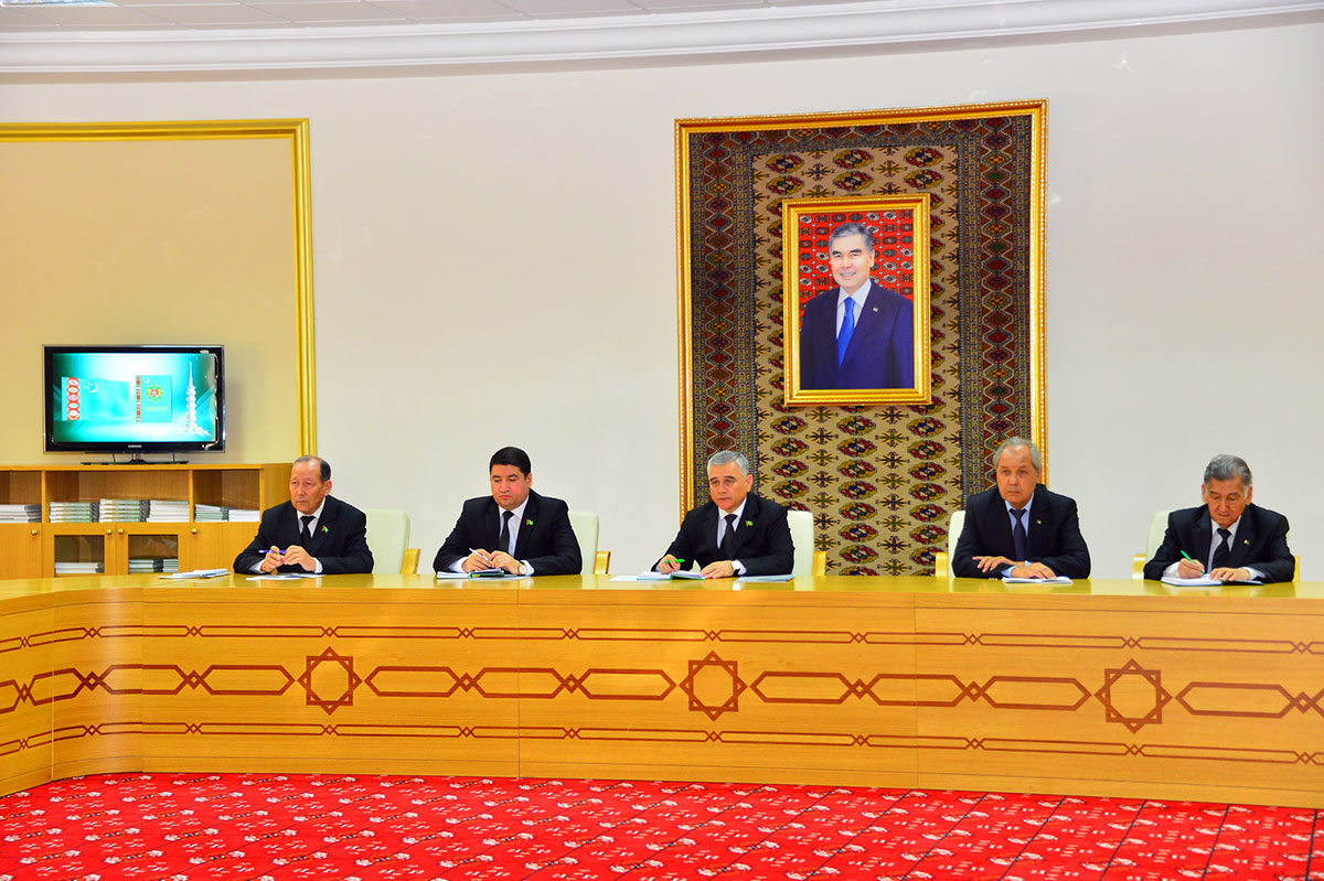 Konstitusion toparyň ýanyndaky iş toparynyň maslahaty