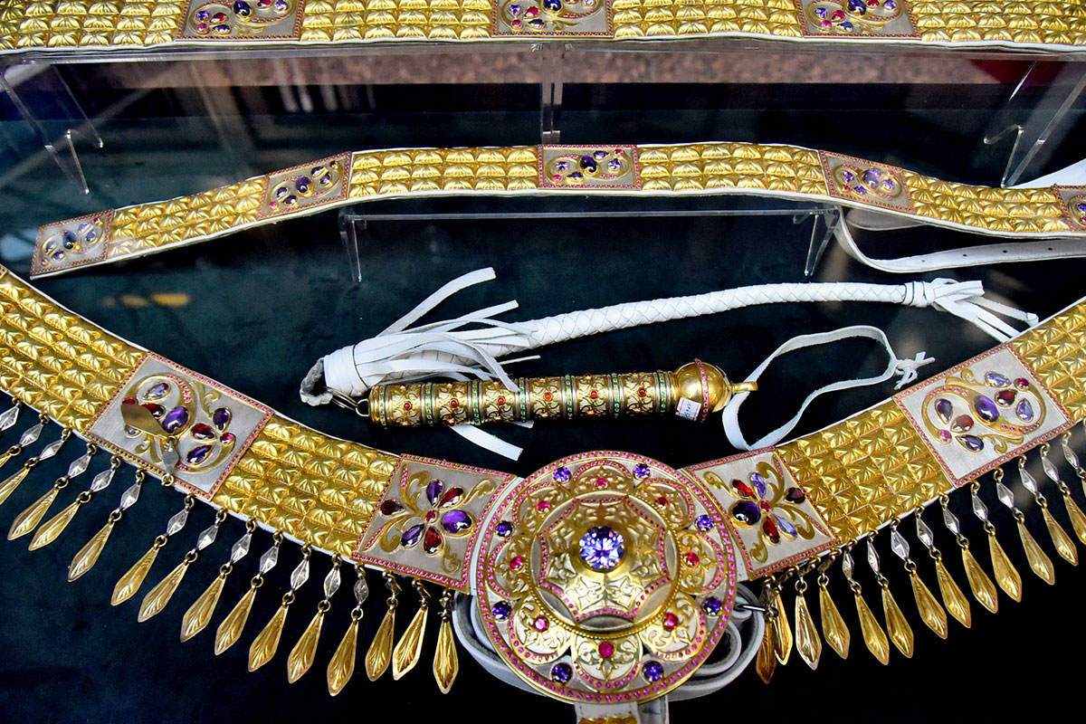 В Государственном музее развернута экспозиция, посвящённая Национальному празднику туркменского скакуна 