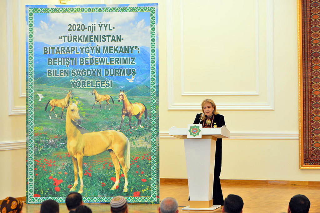 Presentation of books by President of Turkmenistan translated in foreign languages in Turkmenabat