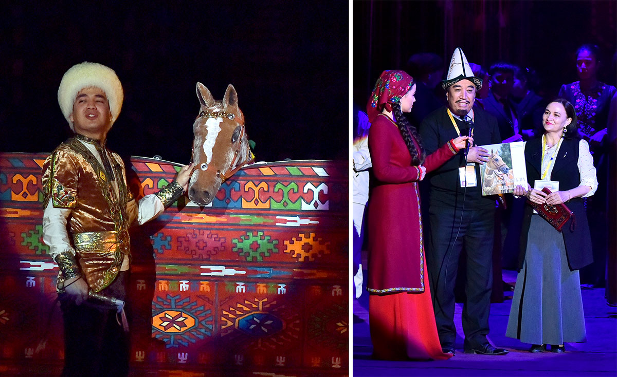 Gyrat hakda rowaýat we Jennet hakda: Baş drama teatry Türkmenistanyň Prezidentiniň kitaby boýunça oýun goýdy 