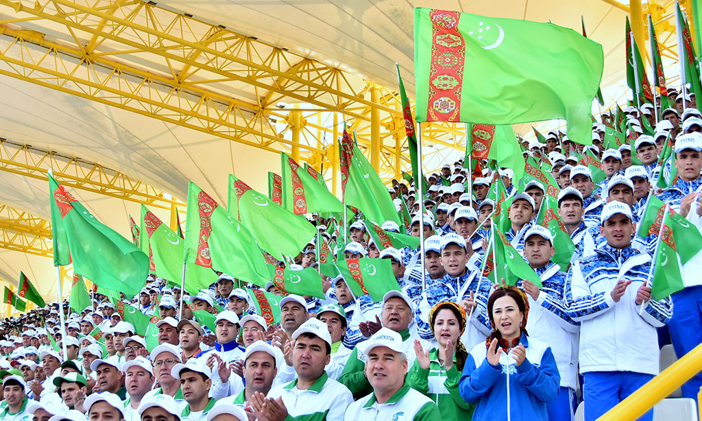 Celebration events take place in the Presidential Ahalteke Equestrian Complex 