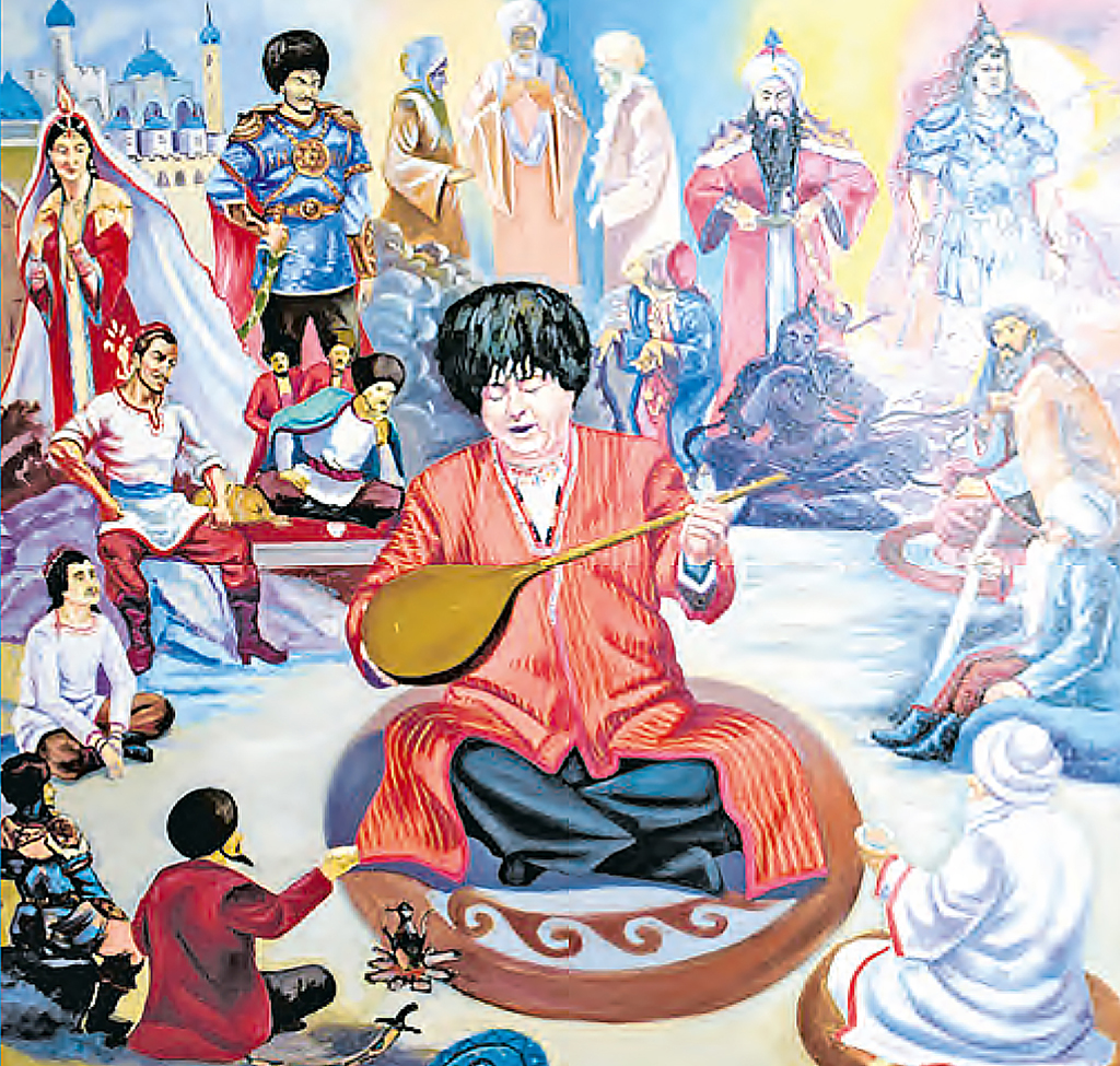 Bagşylaryň portretleri we etnografik eksponatlar Daşoguz welaýat  muzeýiniň gorunyň üstüni ýetirdi