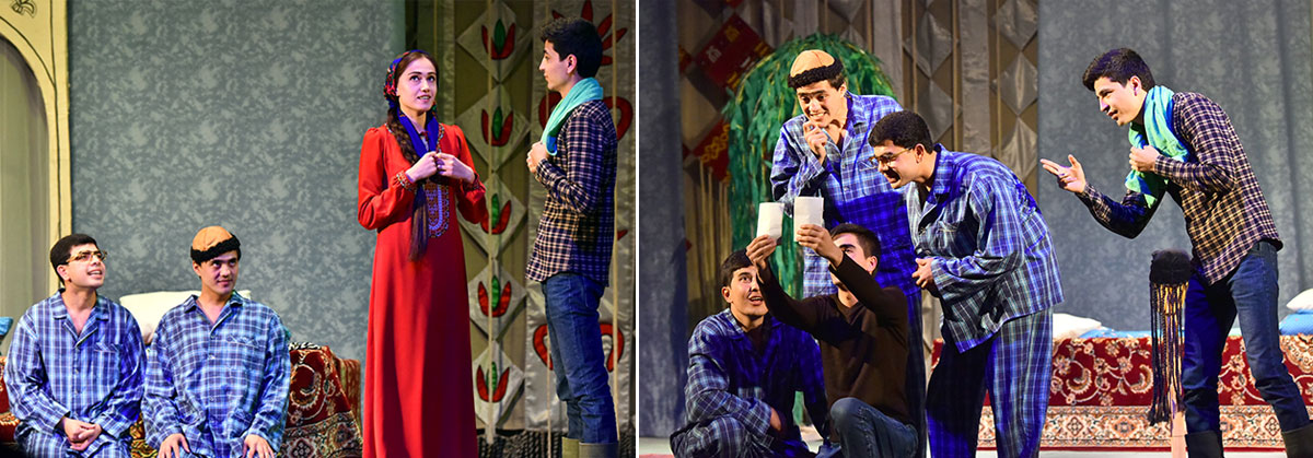 Talyplar teatrynyň premýeralary: ýaşlar nusgawy eserleri sahnalaşdyrdylar