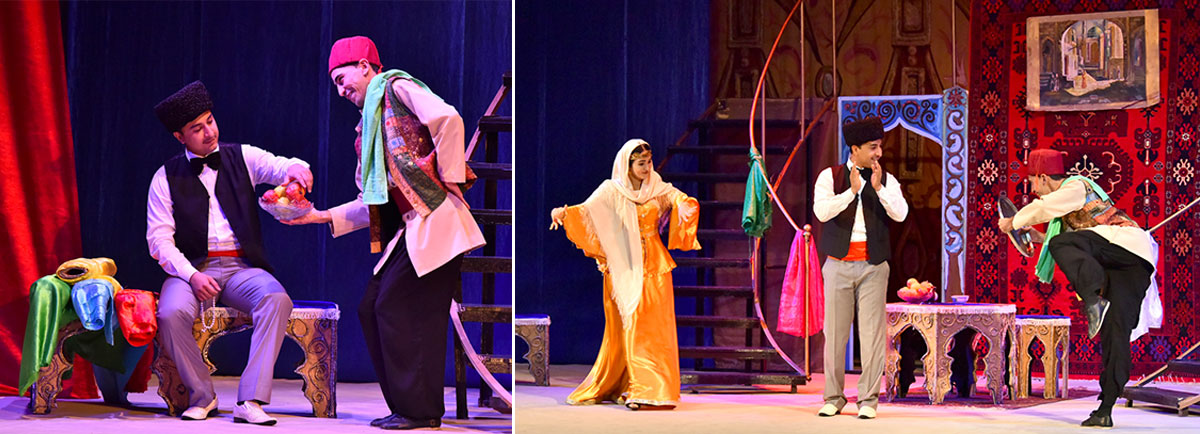 Talyplar teatrynyň premýeralary: ýaşlar nusgawy eserleri sahnalaşdyrdylar