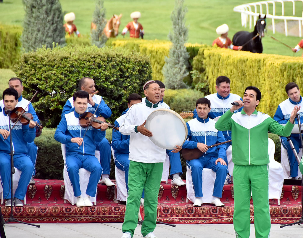 Cultural and sport events are held in Turkmenistan