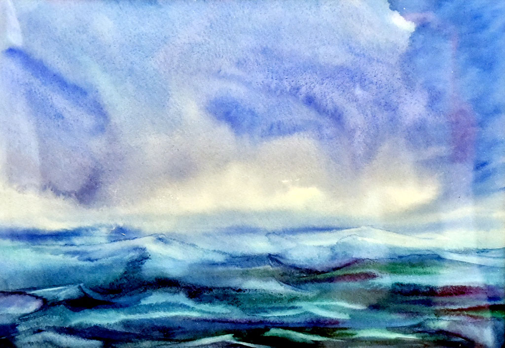 Azat Annaýewiň akwarel hekaýatlary: sungat taryhçynyň çözi bilen