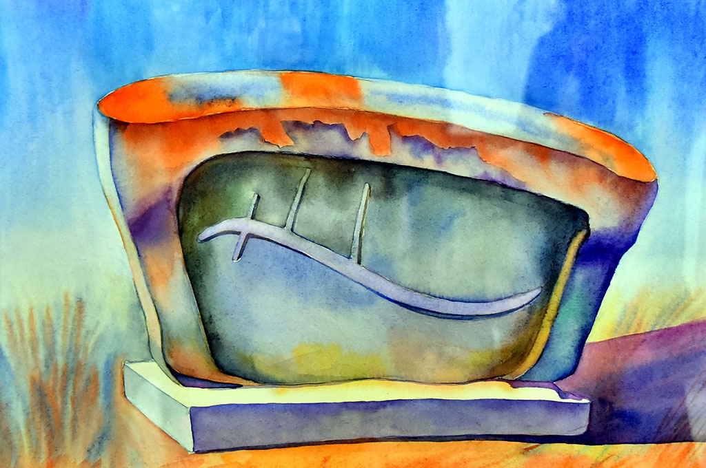 Azat Annaýewiň akwarel hekaýatlary: sungat taryhçynyň çözi bilen