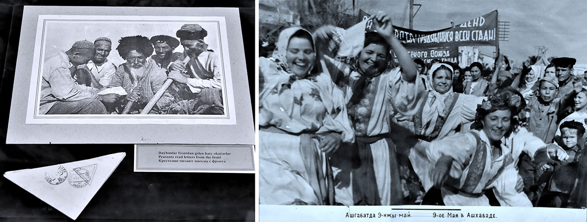 Döwlet muzeýinde Beýik Ýeňşe bagyşlanan sergi açyldy