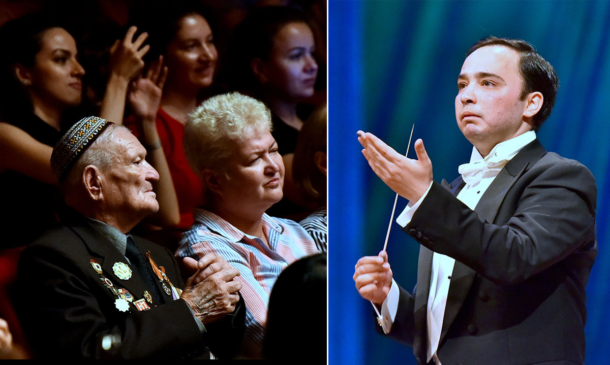 Beýik Ýeňşiň aýdymlary: Aşgabatda baýramçylyk konserti boldy