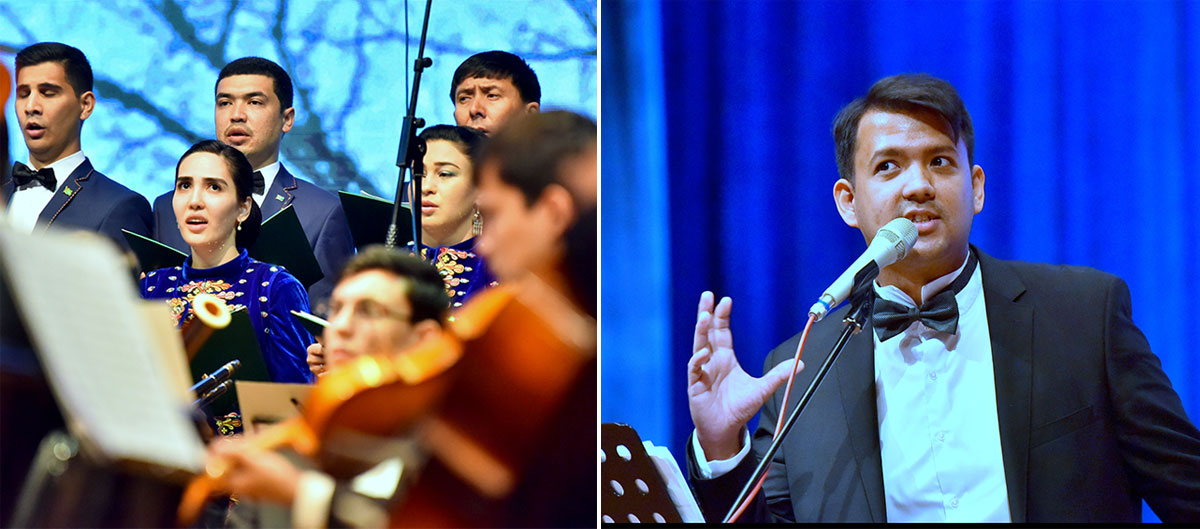 Beýik Ýeňşiň aýdymlary: Aşgabatda baýramçylyk konserti boldy