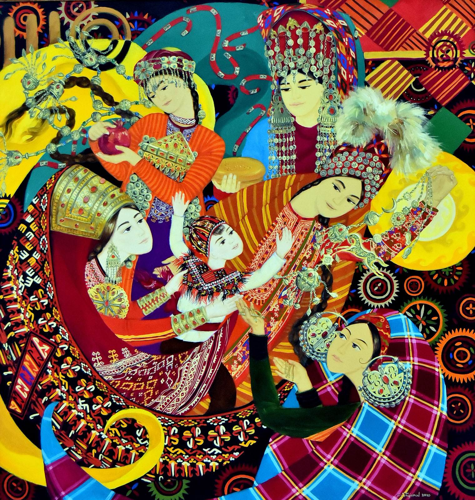 Поэтика праздника – на живописных полотнах 