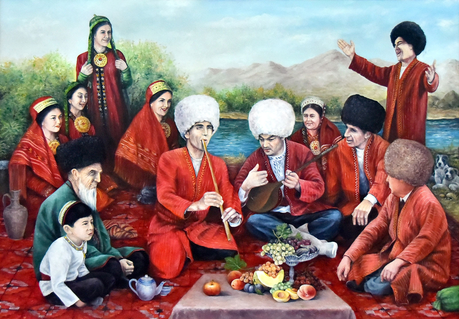 Поэтика праздника – на живописных полотнах 