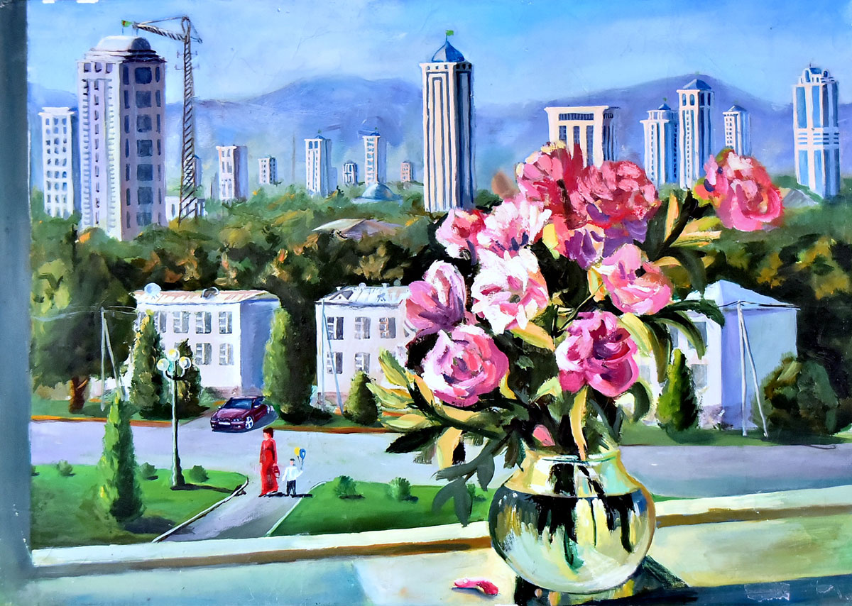 Живописная ода туркменской столице 