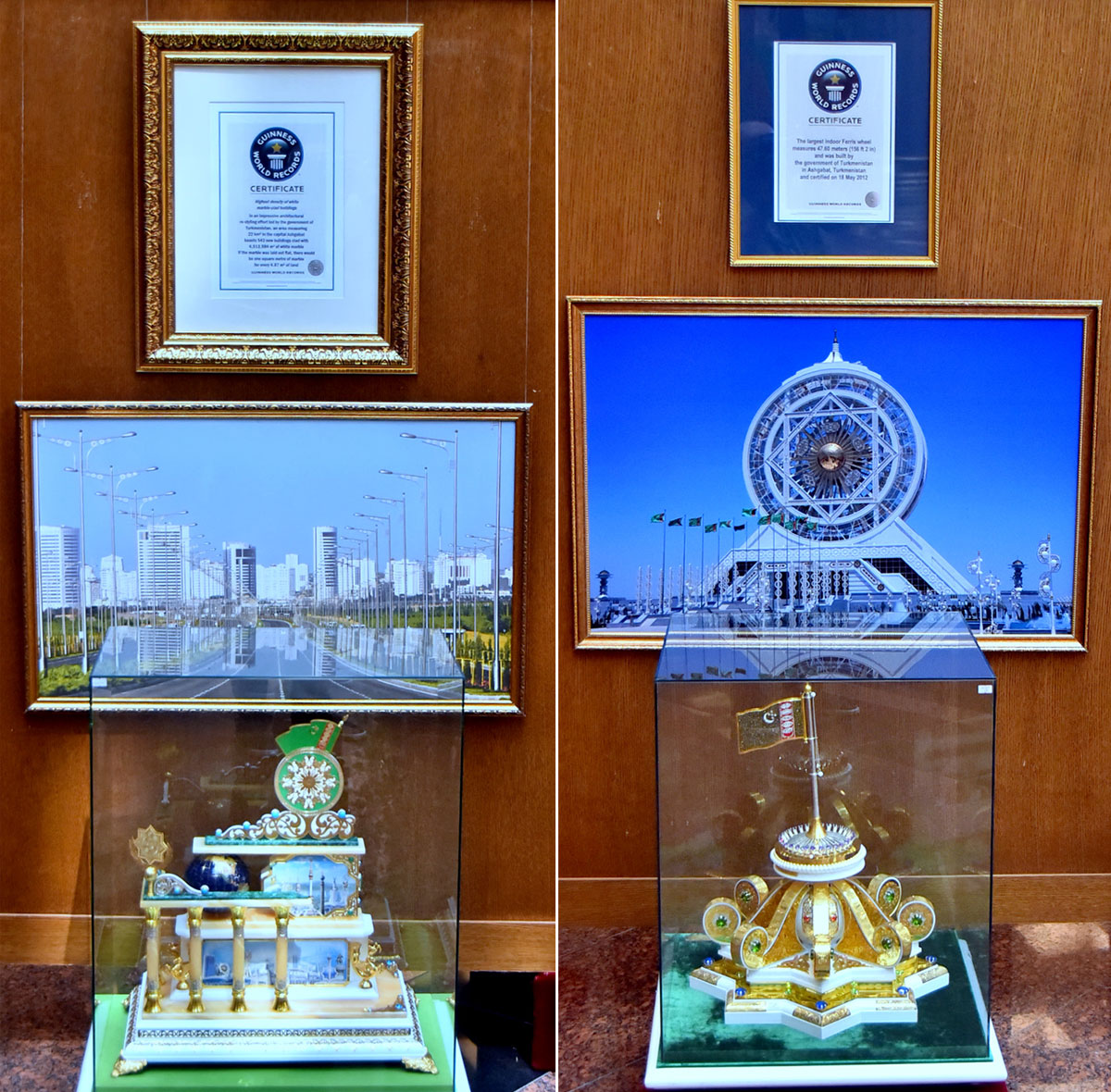 Döwlet muzeýinde Aşgabat şäheriniň gününe bagyşlanan sergi açyldy