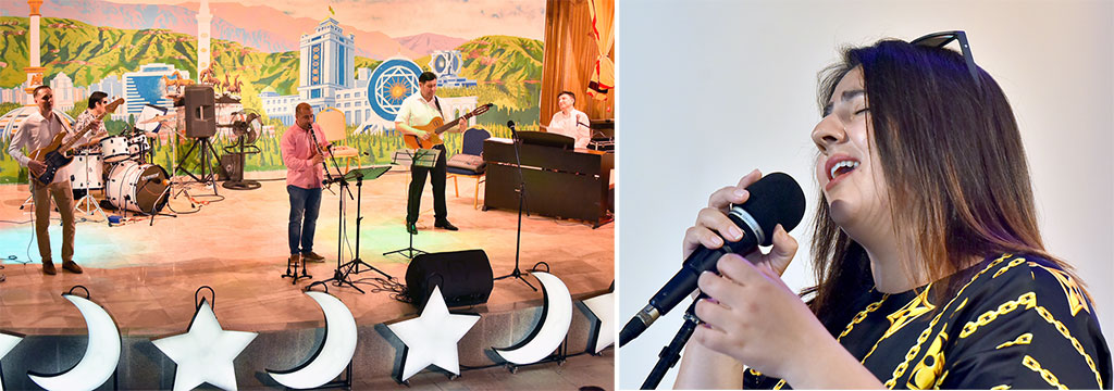 Nusgawy  jaz sazlary we ýaş zehinler: improwizasiýaly çykyşlar