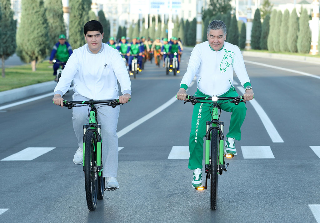 The World Bicycle Day is widely observed in Turkmenistan