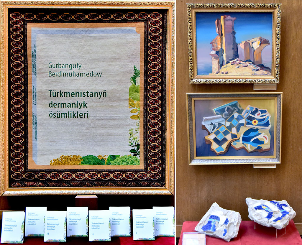 Döwlet muzeýiniň sergisi: ylmyň ösüşine syn