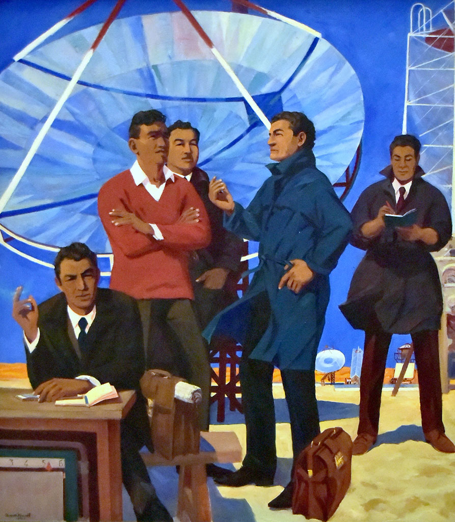 Şekillendiriş sungaty muzeýiniň Ylymlar gününe bagyşlanan sergisi