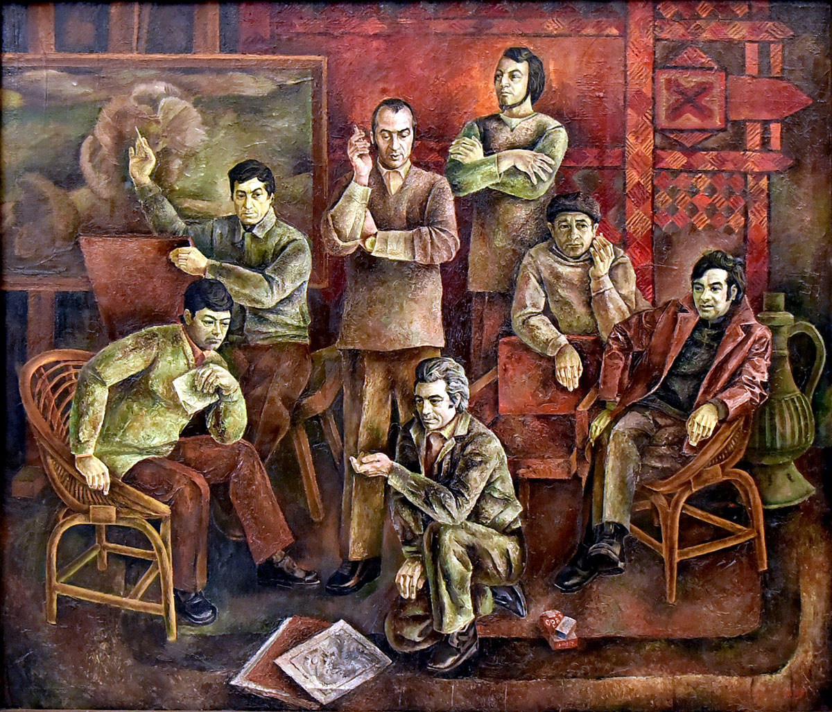 Художники о художниках: живописные посвящения деятелям культуры и искусства  