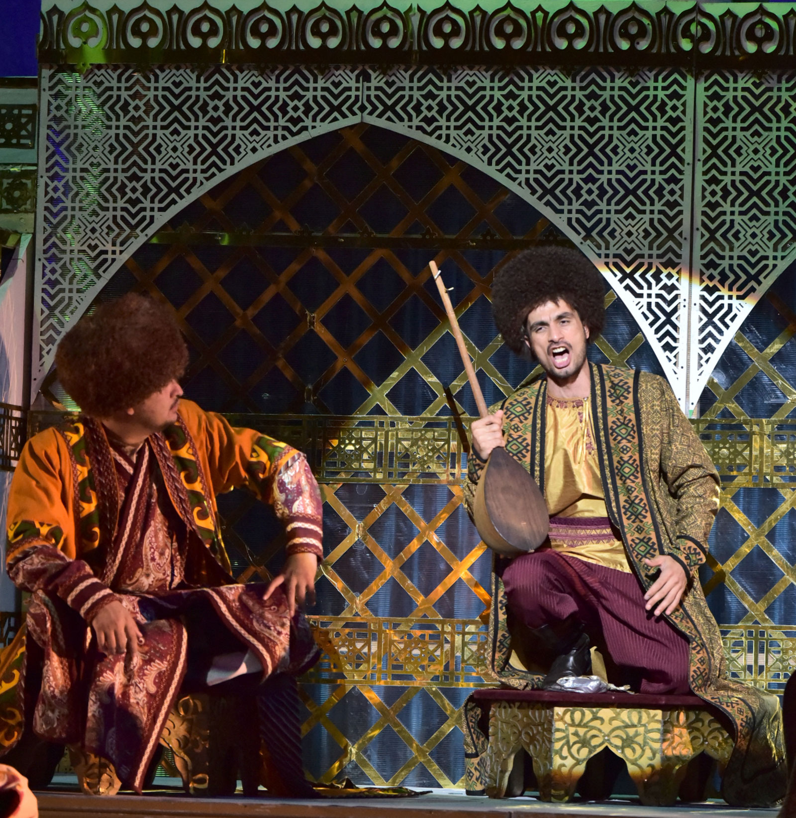 Magtymguly adyndaky Sazly-drama teatrynda «Nejep oglan» operasy sahnalaşdyrylýar