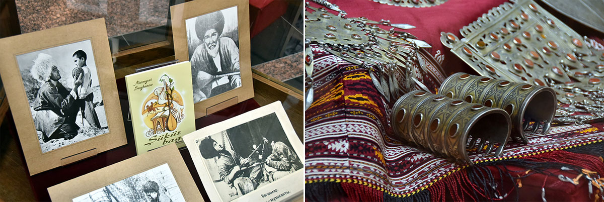 Medeniýetiň ösüşi, taryhy, ýörelgeleri, häzirki güni hakda gürrüň berýän sergi 