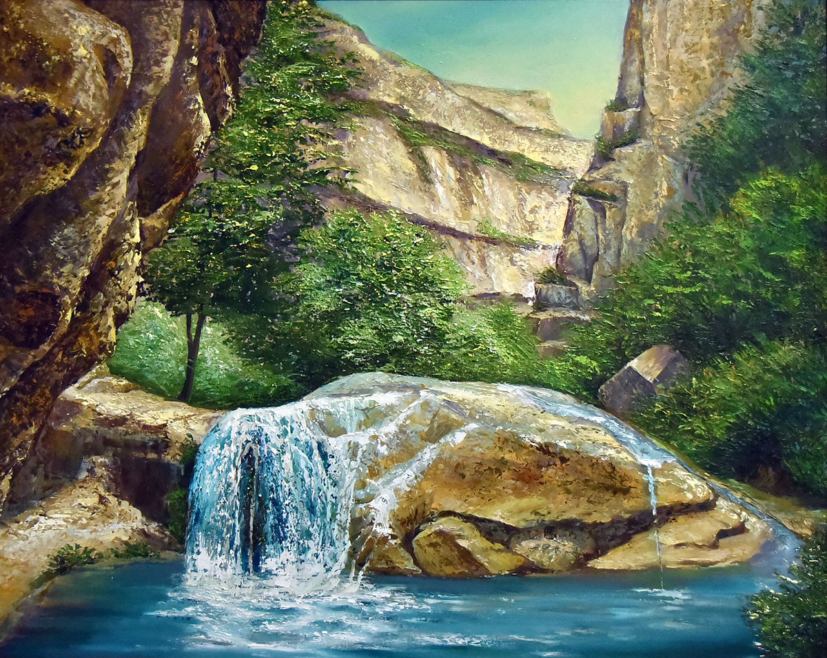 Поэтика живописных полотен: в горах мое сердце…