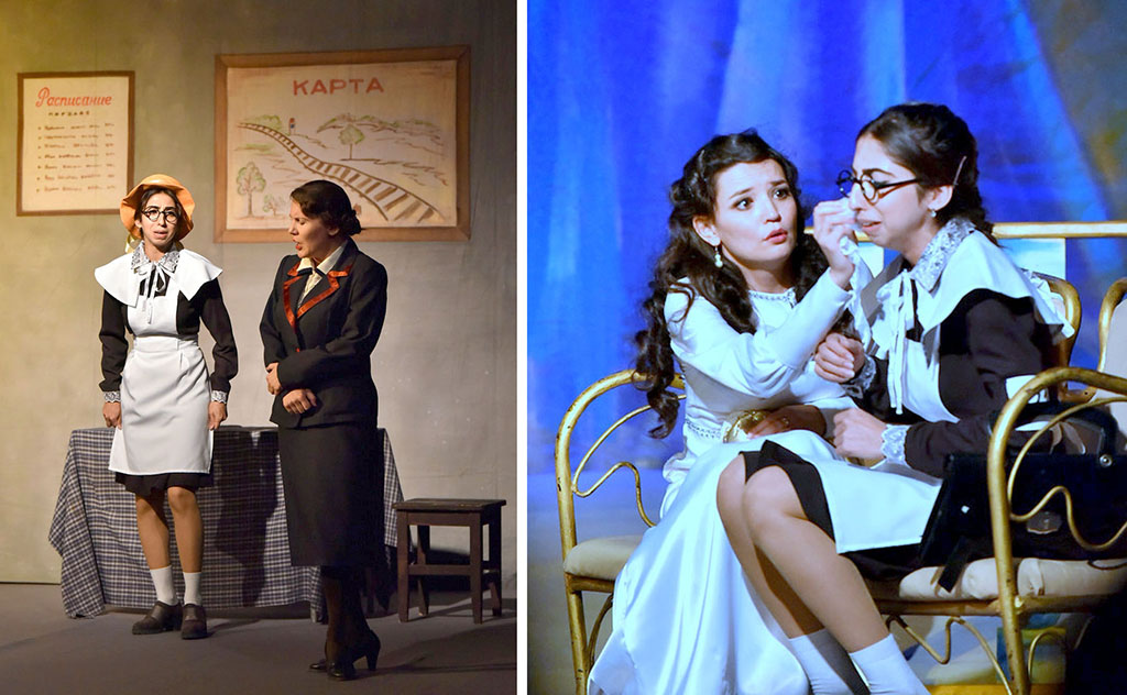 Puşkin adyndaky teatryň sahnasynda «Atsyz ýyldyz» oýny goýuldy