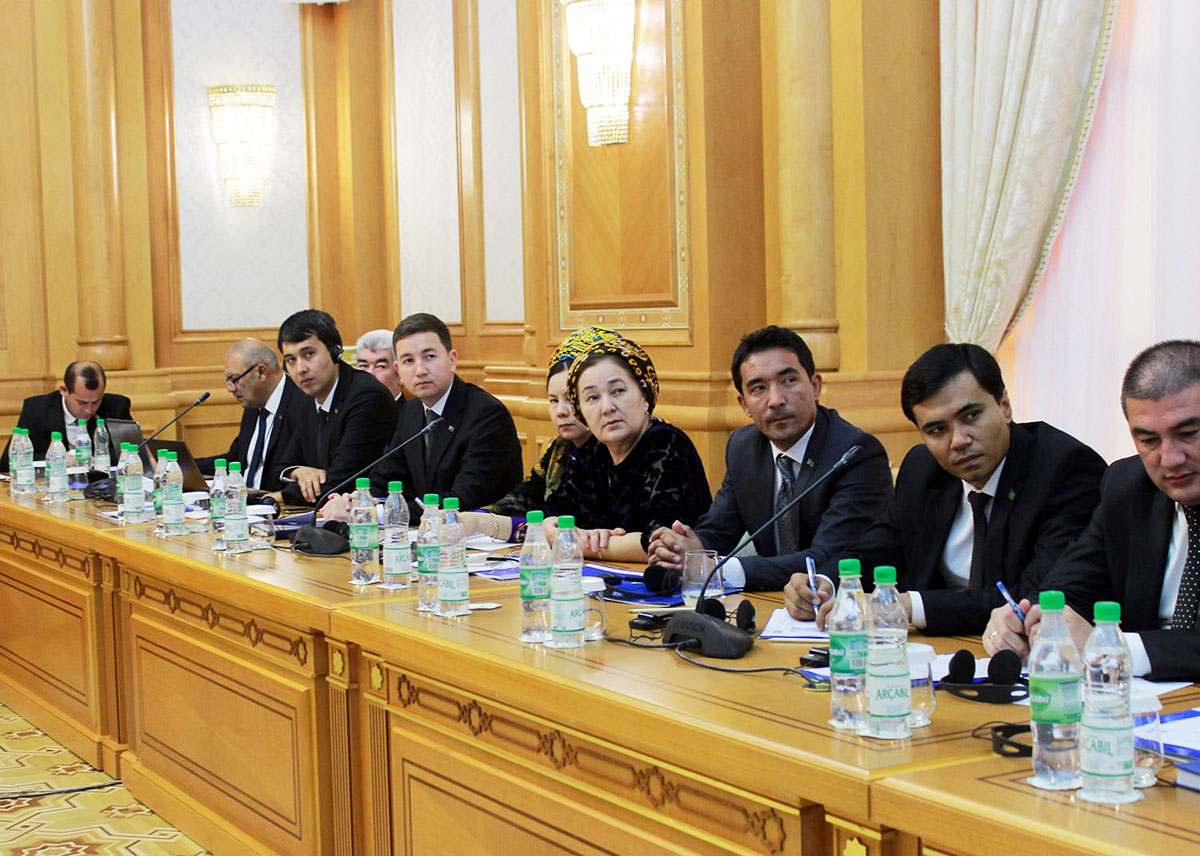 Graduation of students of the Academy of Public Service under the President of Turkmenistan 