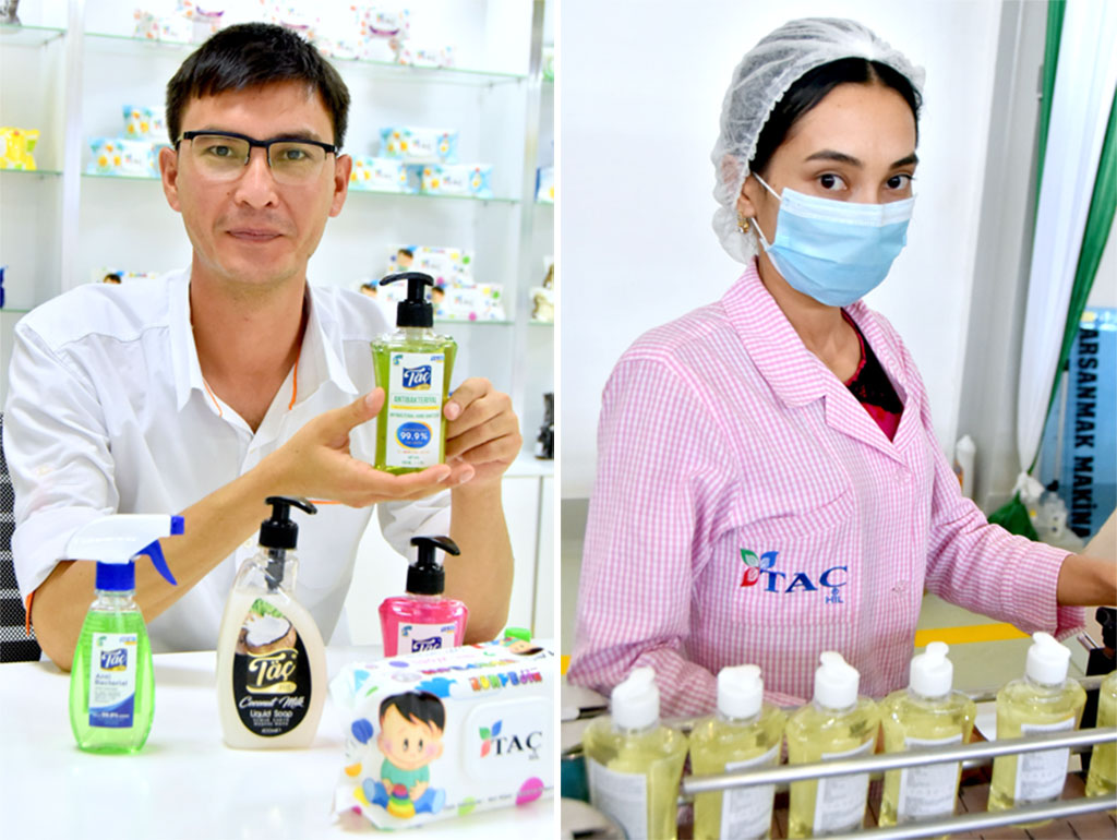 Möhüm marketing: «Täç hil» söwda nyşanly sanitaýzerler