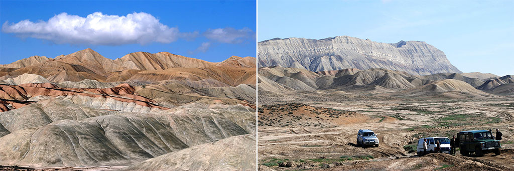 Путешествие по Западному Копетдагу: следы доисторических животных, петроглифы, природные крепости