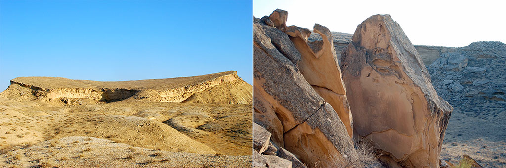 Путешествие по Западному Копетдагу: следы доисторических животных, петроглифы, природные крепости