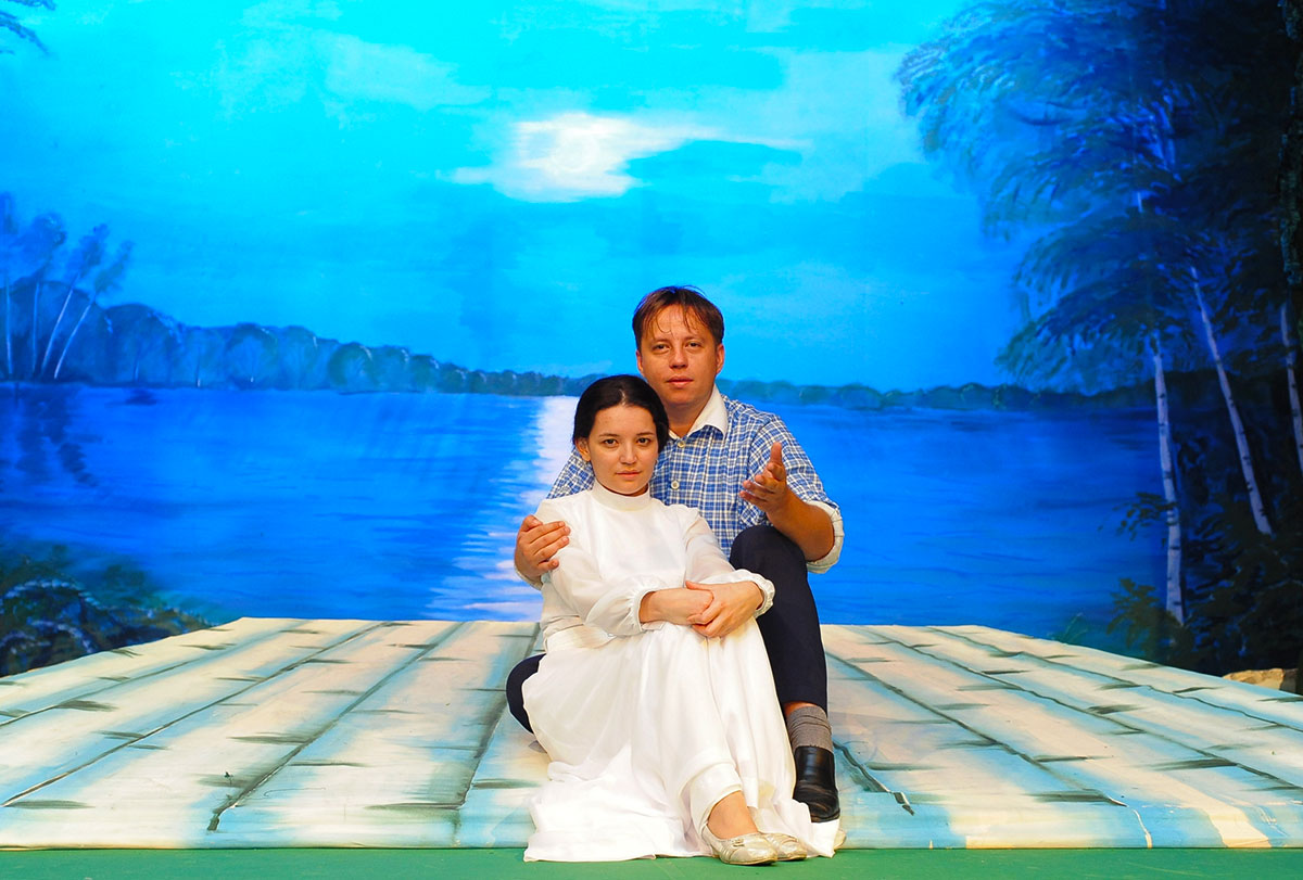 A. S. Puşkin adyndaky teatr hakda monologlar: Aýna Jumaýewa