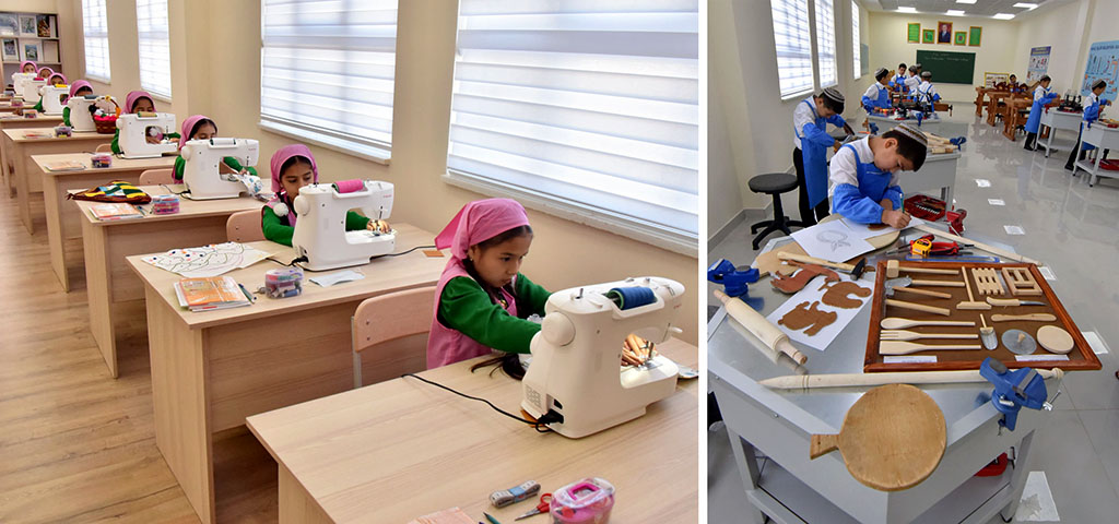 В первый день учебного года свои двери распахнули новые школы