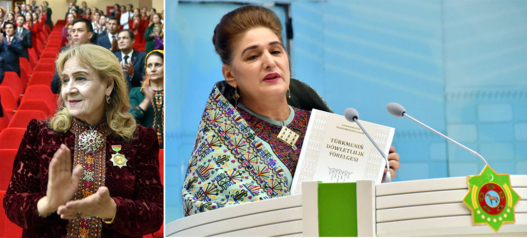 New book of Turkmen leader is presented to the public 