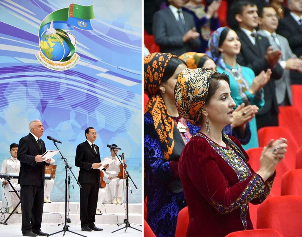 New book of Turkmen leader is presented to the public 