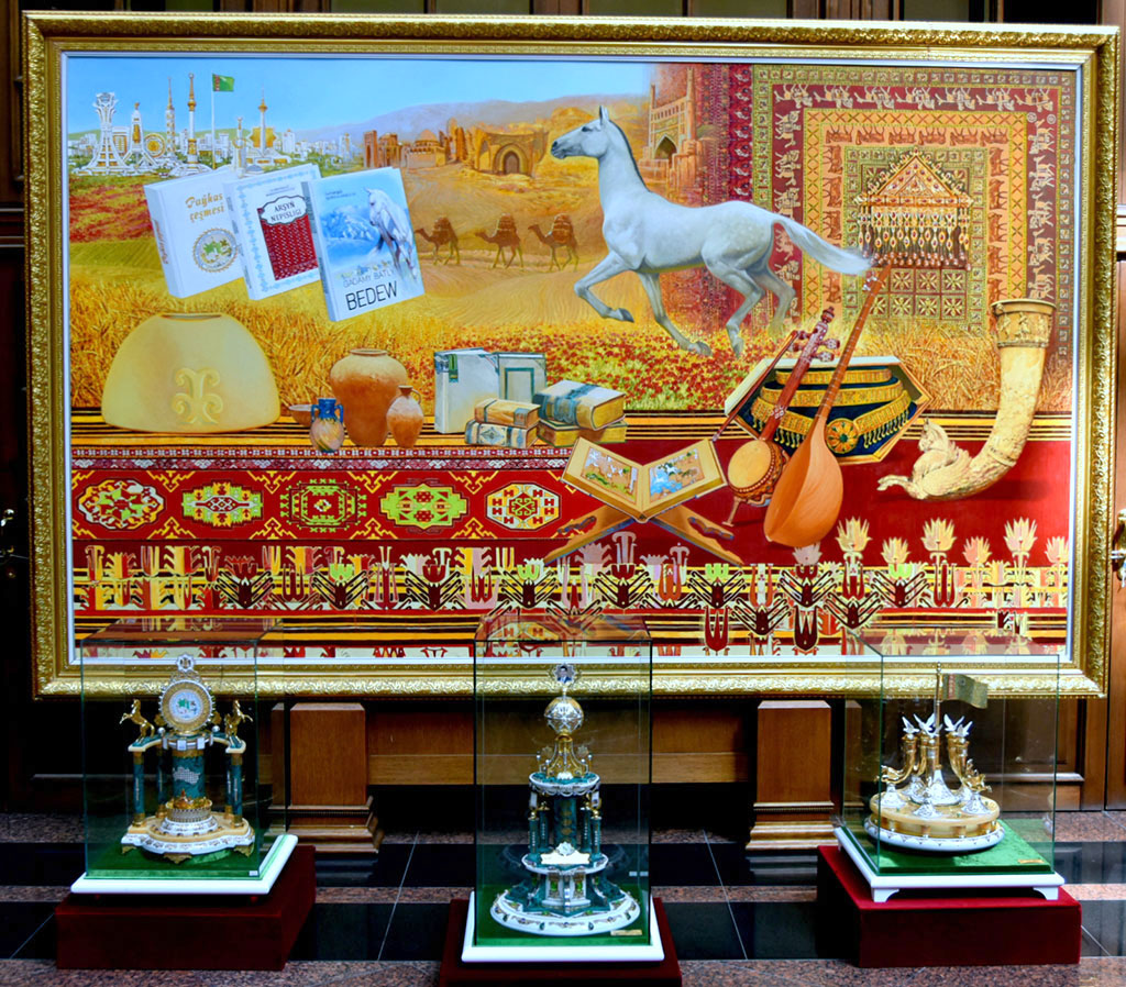 Выставка в честь Дня независимости Туркменистана 