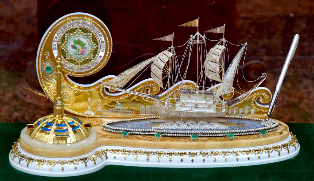 Выставка в честь Дня независимости Туркменистана 