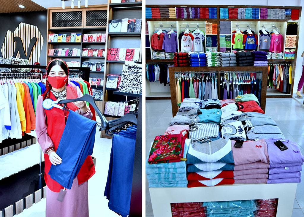 Ýurdumyzyň dokma kärhanalarynyň firma dükanlarynyň sany artýar