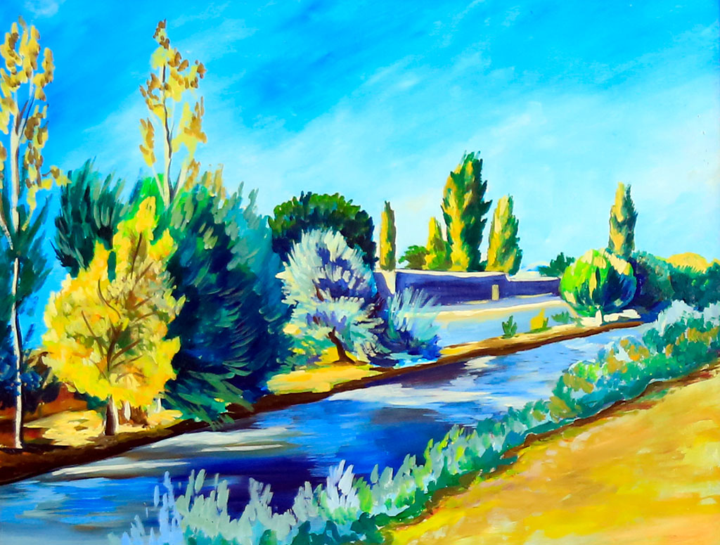 Painterly Poetics: In Celebration of Independence Day