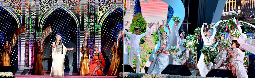 Watanymyzyň şanyna aýdym-sazly dabara