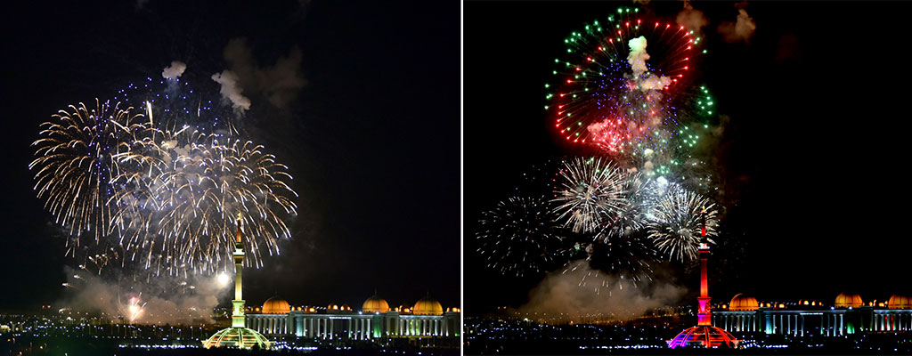 Watanymyzyň şanyna aýdym-sazly dabara